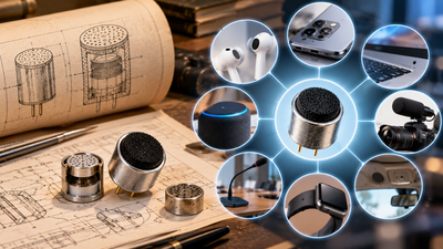 In 1962, James West and Gerhard Sessler patented the electret microphone; their design now accounts for 90% of microphones made