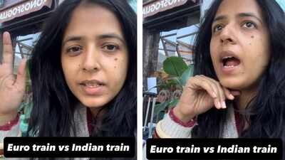 ‘India mein aisa hota?’ Indian woman misses a train in Italy by just 1 minute after timing change, gets shifted to 11 am train for free