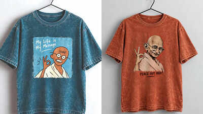 IMO, Gandhi tee should be the next Y2K comeback