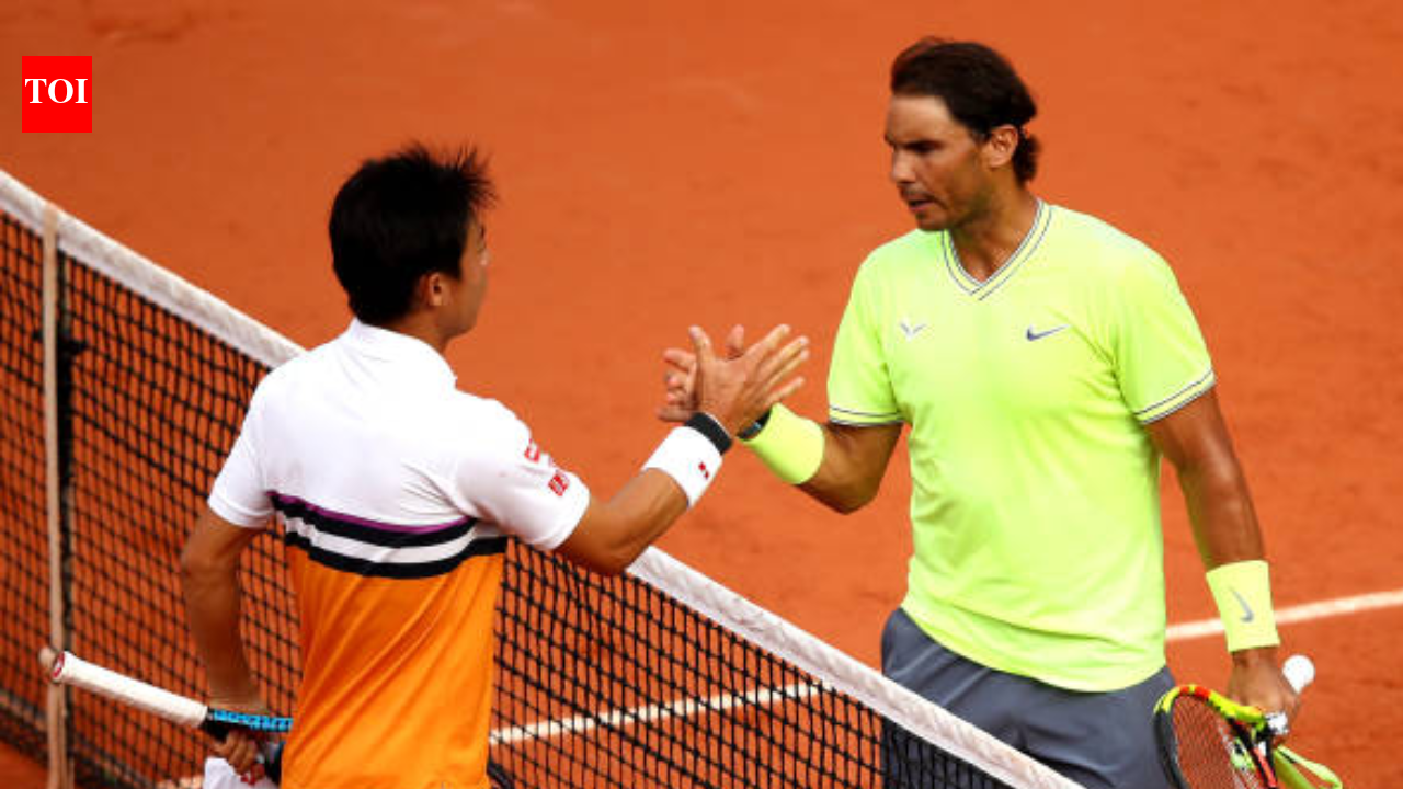 Rafael Nadal pays emotional tribute to Kei Nishikori after Japanese ...