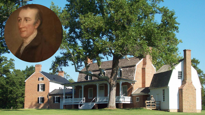 Thomas Stone paid £400 for a 442-acre Maryland property in 1770; after 166 years in his family and a devastating house fire, the estate became a national historic site honouring the Declaration signer