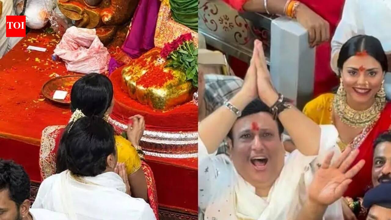 Divya Khossla questions Govinda's rumoured girlfriend Komal Rani Swarnkar's 'sindoor' during Lalbaughcha Raja visit: 'Atleast stop using our religion for your agenda'