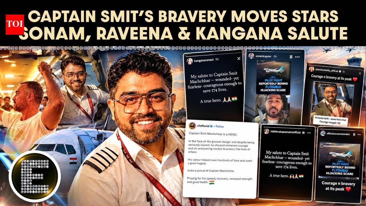 Captain Smit Machchhar earns Bollywood praise after Flydubai cockpit crisis