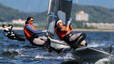 How India won a bronze medal in sailing after finishing fourth at Asian Games