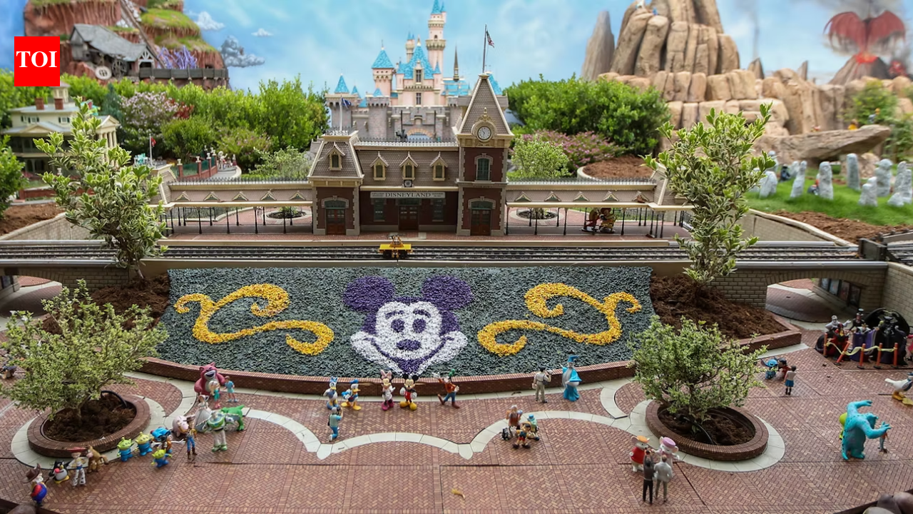 Anaheim architect built backyard Disneyland in 1999; 27 years later, it includes 350-LED show