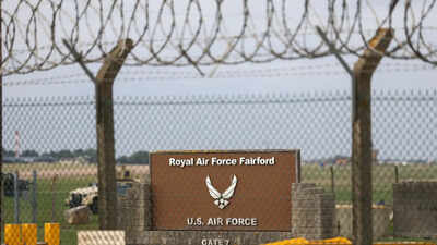 UK-Iranian man arrested  with link to security incident at US-run RAF Fairford base in England