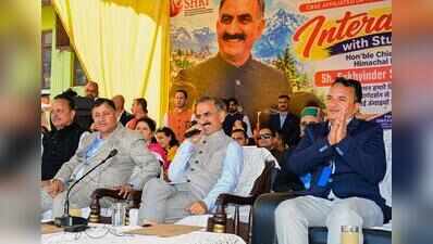 CM Sukhu announces Rs 2 crore for new school building in Rohru