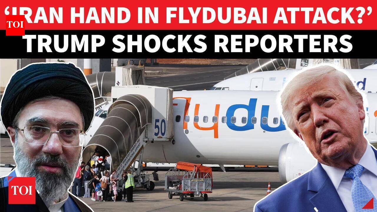 'Iran Hand In FlyDubai Attack?’: Trump Drops Dubai Bombshell After ...