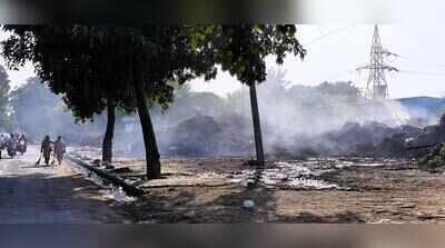 Garbage dumps torched repeatedly, Mohali chokes on smoke