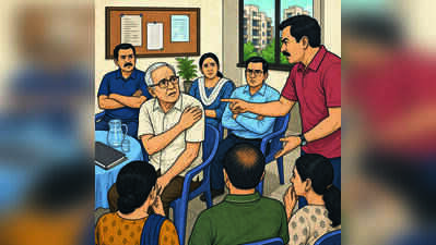 71-year-old manhandled at society meeting, files complaint