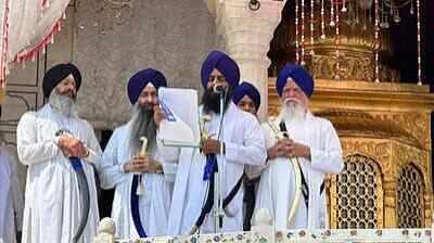 Punjab informs Akal Takht of 7-member panel on anti-sacrilege law