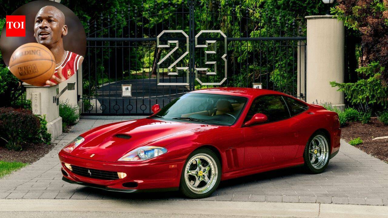 Michael Jordan sold this Ferrari in 2002; a forum clue traced it 24 years later