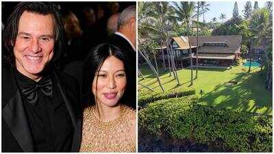 Jim Carrey lists $35 million Maui mansion after secretly marrying longtime girlfriend Min Ah; 4,000-sq-ft oceanfront estate features private beach frontage, pool and guest house