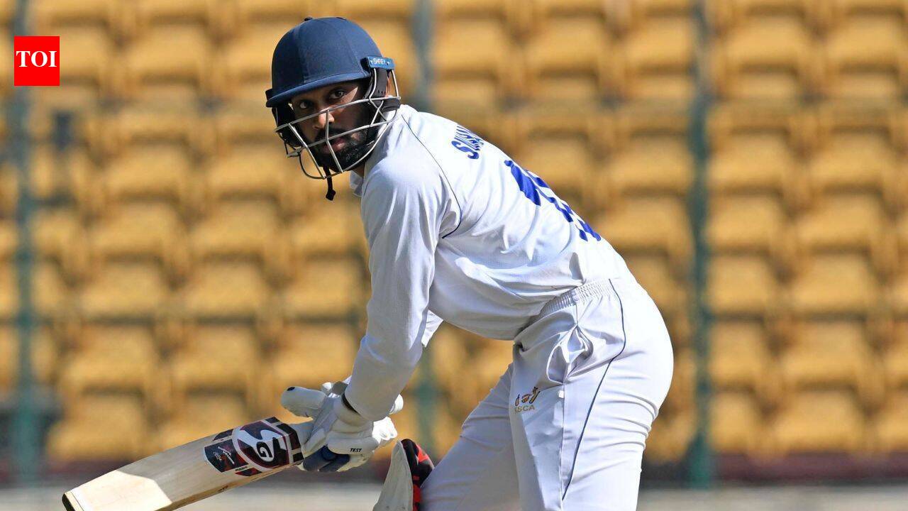 R Smaran’s rescue act helps Rest of India recover against J&K in Irani Cup