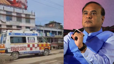 Ambulance stopped for CM Himanta’s convoy: 4 Assam cops suspended