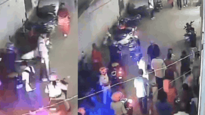Watch: 22-year-old slaps woman cop after she hits him for misbehaving