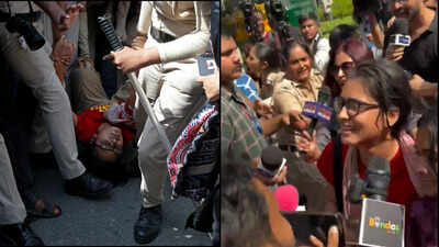 'Comrades, return to Jantar Mantar': AISA's Neha tells protesters to not be intimidated after 700 detained