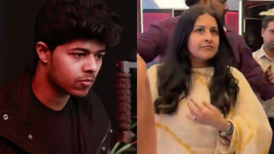 ‘Sigma’: Vijay’s wife Sangeetha and daughter Divya attend early show of Jason Sanjay’s directorial; hugs son Jason at screening