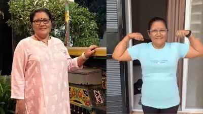 “Okay, I’ll try”: At 60, a woman struggled to climb stairs; a year later, she lost 18 kg and transformed her health through strength training