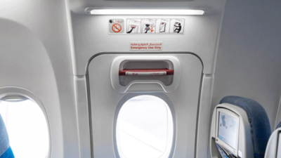 Passenger deboarded after accidentally touching emergency exit door of flight at Hyderabad airport