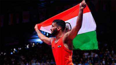 Sujeet Kalkal wins India's first wrestling gold at Asian Games 2026