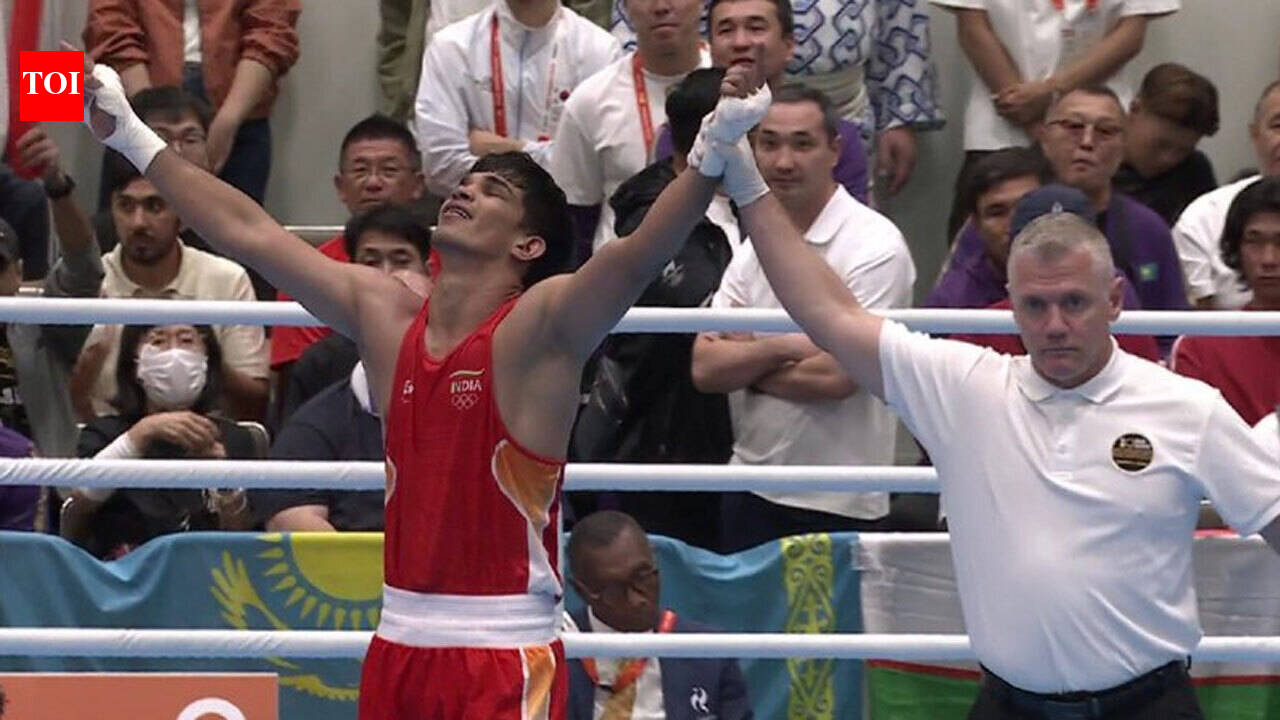 Three golds in a day! Ankush completes Indian boxing hat-trick at Asian Games