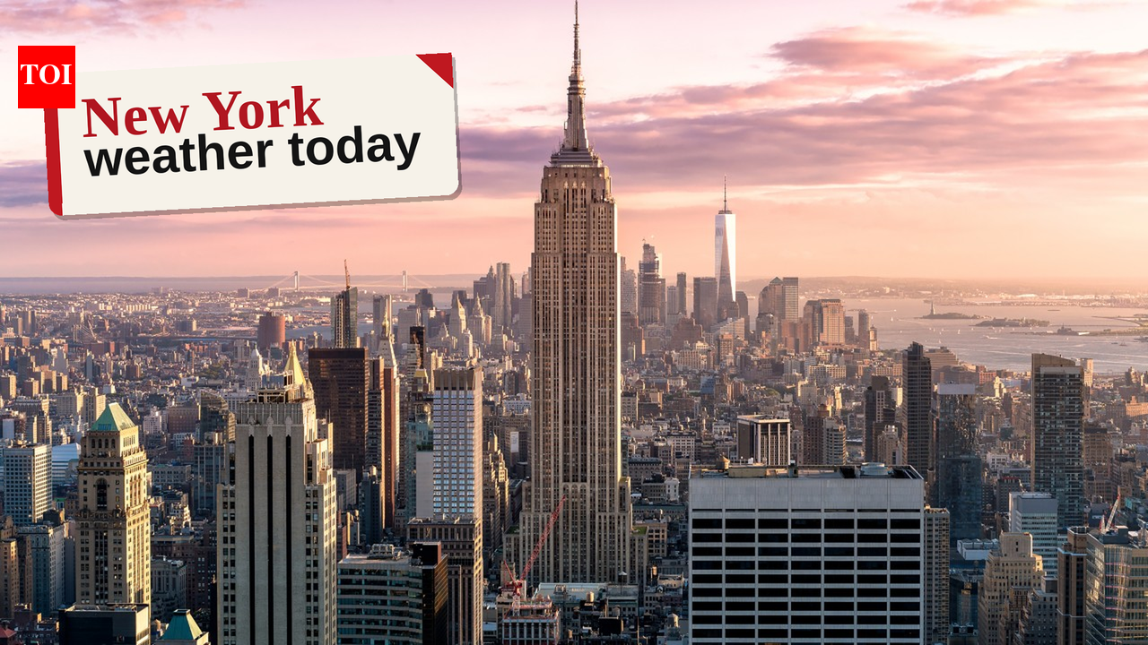 New York weather forecast: Warm and humid day ahead with a chance of rain