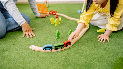 Psychology says children who turn household objects into toys may have stronger imaginations than parents realise