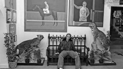 In 1972, Elton John bought his first home and named it Hercules; inside the Rocket Man’s extraordinary world of art, cars and maximalist interiors