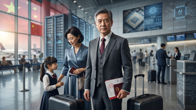 Chinese government to families of CEOs, CTOs and other top executives working in AI companies: You need permission to travel to ...