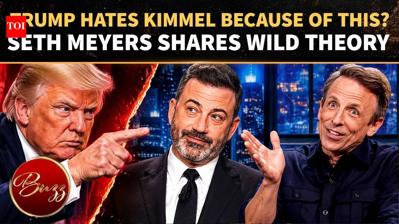 Donald Trump's Jimmy Kimmel Feud Explained As Seth Meyers Reveals 'Pizza Oven' Theory