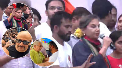 Shabana Azmi, Naseeruddin Shah and Vishal Dadlani join protest at Mumbai's Shivaji Park - Report