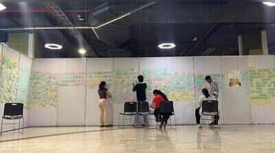 Chennai youths’ raison d’etre in Post-it notes on display at IIT-M