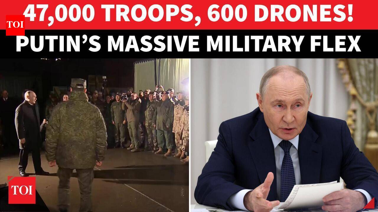 Putin’s SHOCK Military Show Of Force; UNLEASHES 47,000 Troops, 600 Drones; 55 States In Action
