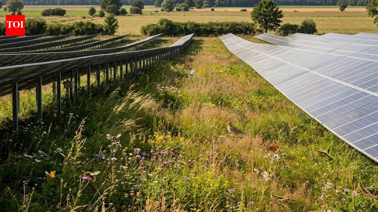 In 2024, 350,000 solar panels in Germany’s Gottesgabe park sat above 68 plant species, endangered grasshoppers and a red-listed skylark population