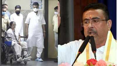 'No evidence of fracture': Suvendu Adhikari says Bengal govt to probe Mamata Banerjee's 2021 'injury'
