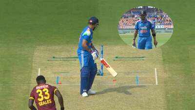 Virat Kohli left stunned as Jayden Seales uproots middle stump for golden duck - WATCH