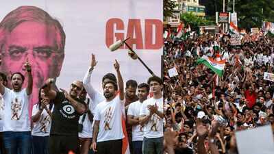 CJP's Mumbai protest: FIR against party supporters for unlawful assembly, traffic disruption