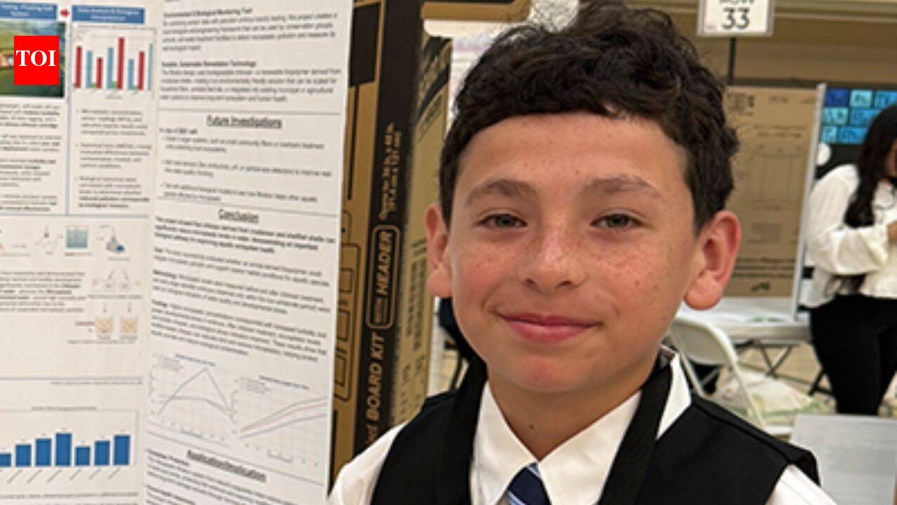 Meet Nathan, the Texas seventh-grader who turned shellfish waste into a water-cleaning project