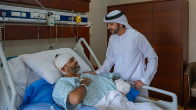 'Highest degree of courage': UAE's deputy PM meets flydubai pilot Smit Machchhar