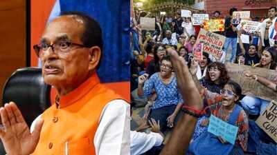 Delhi women’s safety protests: Shivraj Chouhan reacts to viral ‘kachori-samosa’ slogans