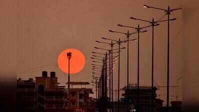 Light showers bring relief as mercury soars
