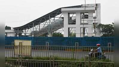 Beleghata station FOB work starts on E M Bypass