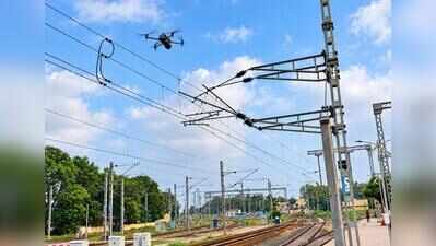 Railway trials drone surveillance on Hapa–Kanalus route