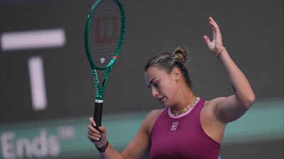 Aryna Sabalenka suffers shock China Open exit, falls to Nikola Bartunkova in straight sets