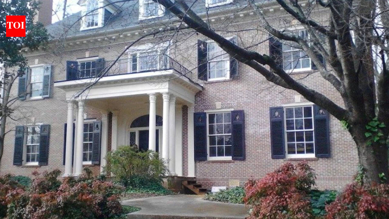 Historic Atlanta mansion cut in half and moved to save it