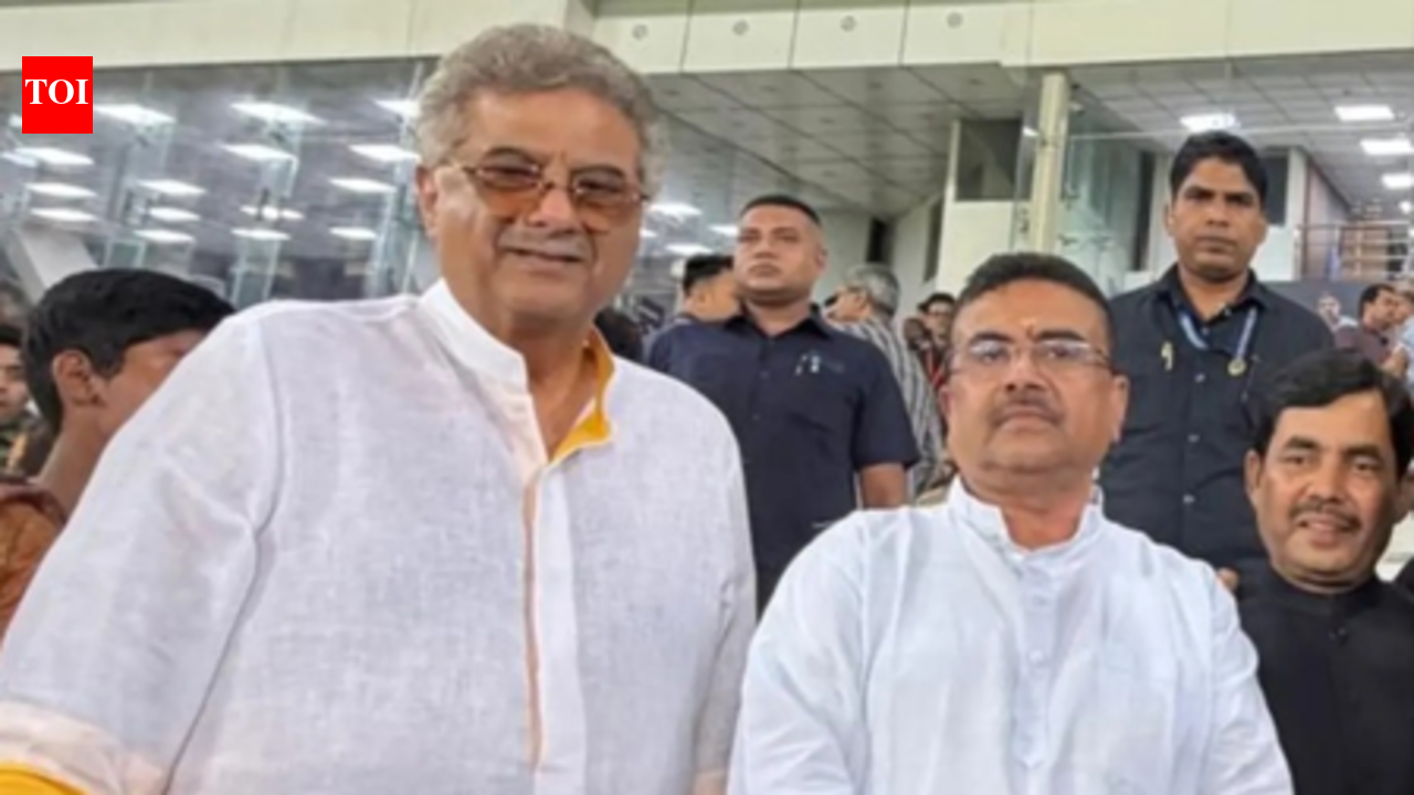 Boney Kapoor enjoys India-Brazil football match in Kolkata with son ...