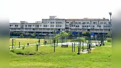 Locked out of Ranchi stadium, young athletes scale walls to keep training