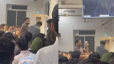 Jaipur coaching teacher sacked after video shows him slapping, kicking student in classroom
