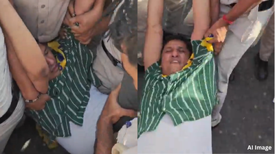 'Throwing me around like I am a football':  Saurabh Bhardwaj detained during India Gate protest march